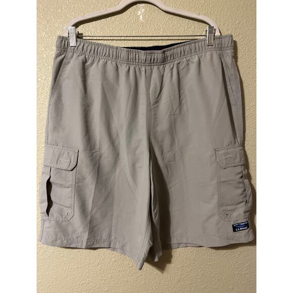 L.L. Bean miss cargo swim trunks  NWOT - Picture 1 of 6